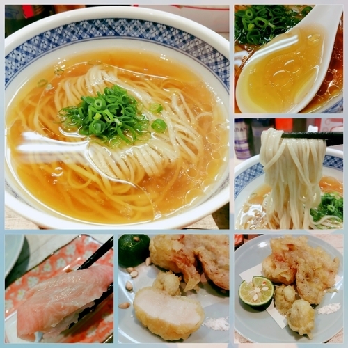 「【限定】春恋ブギウギ1100円＋大トロ」@中華そば 四つ葉の写真