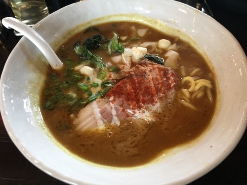 「限定　かれーマン」@ラーメン 一遊の写真