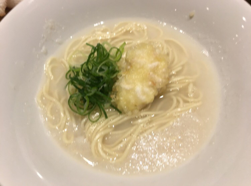 「限定　真鱈そば」@鯛塩そば灯花 本店の写真