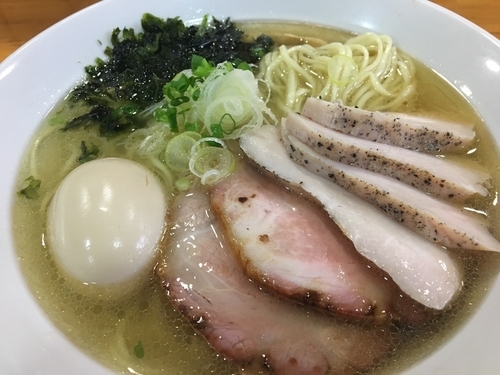 「【期間限定】味玉芳醇塩そば850円」@麺屋 むじゃきの写真