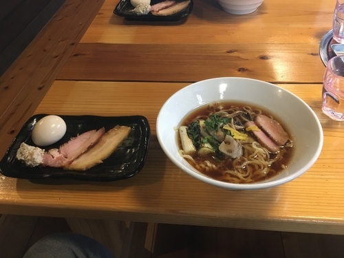 「京鴨そば＋特製トッピング」@はりけんラーメン 南店の写真