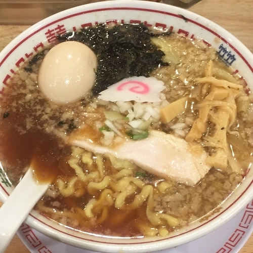 「ワハハ煮干味玉そば850円」@中華そば ムタヒロの写真