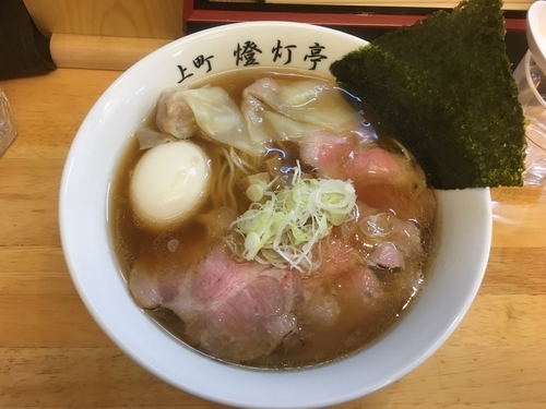 「特製支那そば980円」@支那そば 燈灯亭の写真