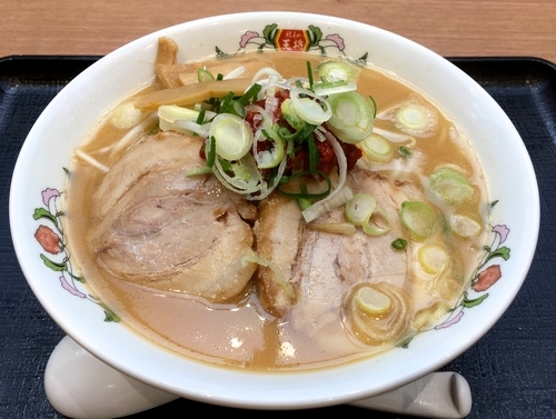 「辛味噌王将ラーメン」@餃子の王将 グランツリー武蔵小杉店の写真