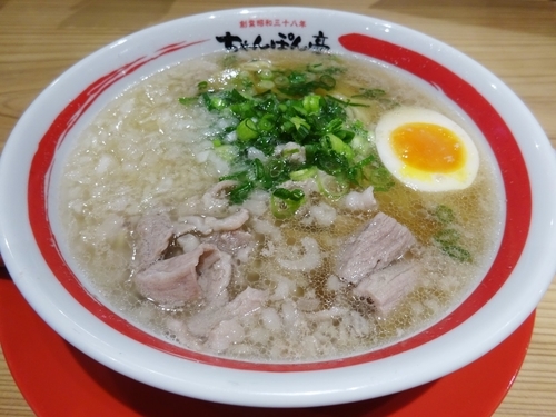 「豚そば 750円」@ちゃんぽん亭総本家 水道橋店の写真