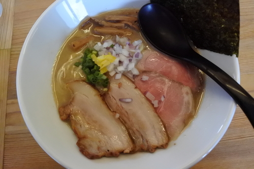 「特濃塩らーめん」@麺屋 祐 TASUKUの写真