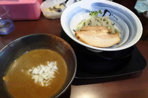 「セメント煮干しつけ麺」@むげん 茂原店の写真
