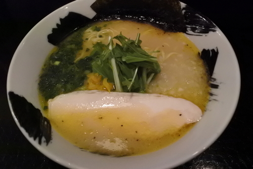 「鶏塩白湯らーめん」@麺屋 縁の写真