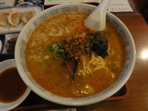 「担々麺」@藍天の写真