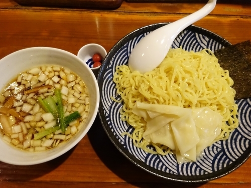 「つけめん（醤油）中　　850円」@支那そば きび 神田本店の写真