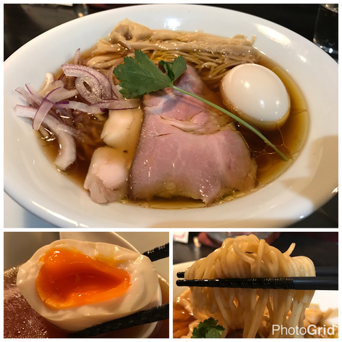 「味玉淡麗煮干らぁめん 880円」@KaneKitchen Noodlesの写真