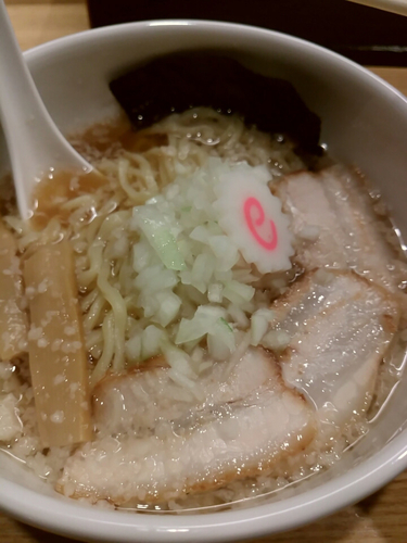 「背脂煮干しそば　710円」@中華そば 無垢の写真