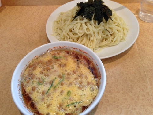 「納豆つけ麺」@らーめん佐高の写真