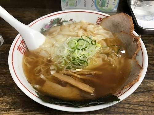 「ワンタンチャーシュー麺」@支那そば はせべの写真