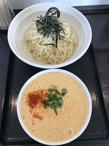 「丸宮つけ麺(納豆・卵入り) 850円」@麺屋 丸宮の写真