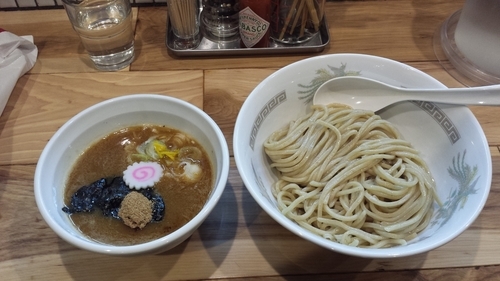「【限定】王道なつけ麺800円ラーパス味玉」@らーめん カッパハウスの写真