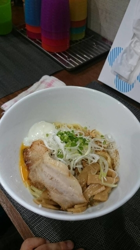 「汁無し醤油」@麺丼Dining 夢者の写真