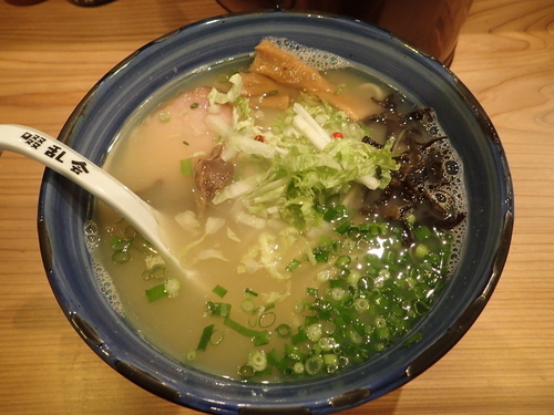 「らーめん塩 碧（あおい）850円」@自家製麺 啜乱会の写真