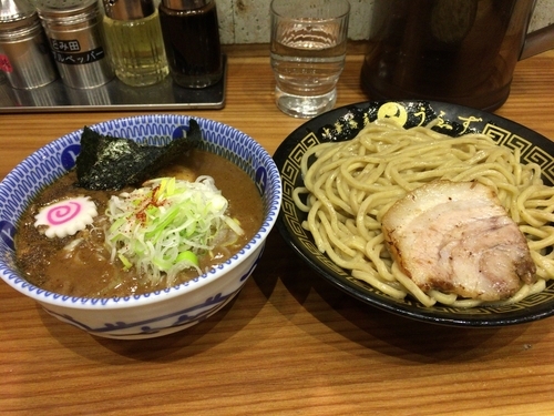 「つけ味玉（小）あつもり」@中華蕎麦うゑずの写真