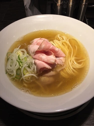 「鮪節塩そば  820円」@中華そば 鍾馗 長野店の写真