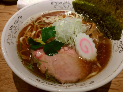 「清湯そば　730円」@つけそば 神田勝本の写真