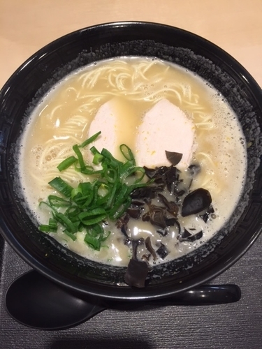 「鶏そば壽（濃厚こってり）　780円　＋替玉100円」@鶏そば壽の写真