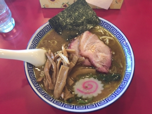 「ラーメン メンマトッピング」@ラーメンいっとくの写真