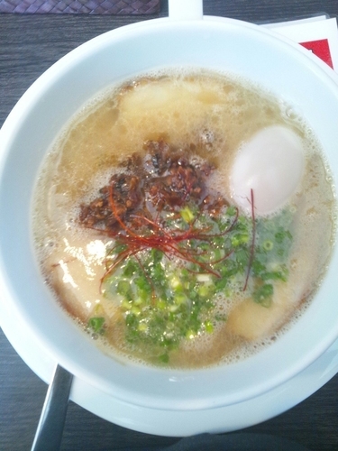 「深味噌（味玉トッピング）」@名古屋八麺山の写真