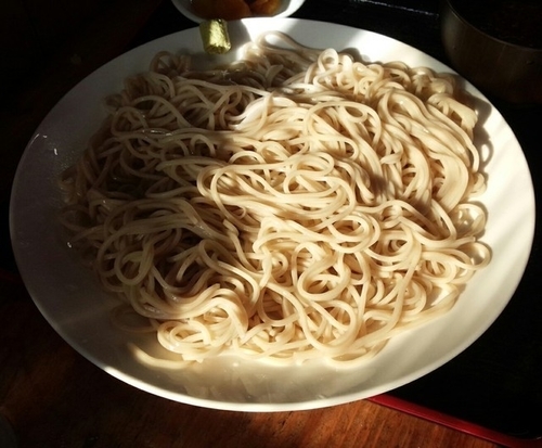 「天もり650円&大盛1.5玉150円増し」@そばのやまっくの写真