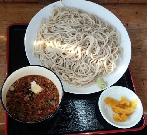 「天もり650円&特盛り２玉200円増し」@そばのやまっくの写真