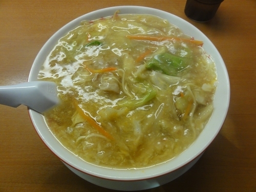 「あんかけチャンポン」@三平 高宮店の写真