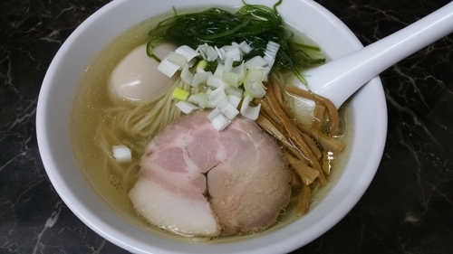 「味玉塩らーめん(880円)」@らーめん えんやの写真