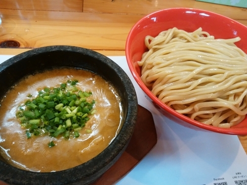 「ウニつけ麺（中盛）」@活龍 海老蟹専門 甲殻堂の写真