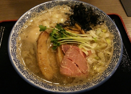 「【限定】特製手揉み中華そば　1026円」@麺処 いぐさの写真