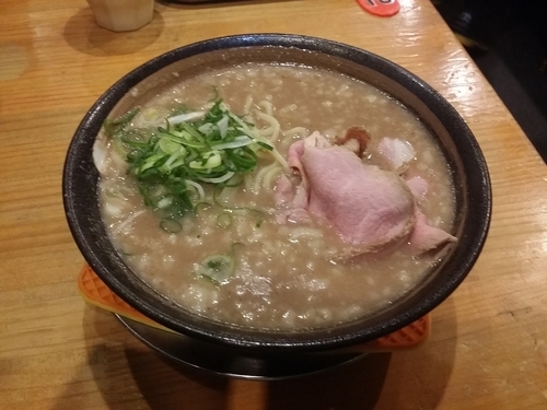 「まりお背脂とんこつ　濃度７」@まりお流らーめんの写真