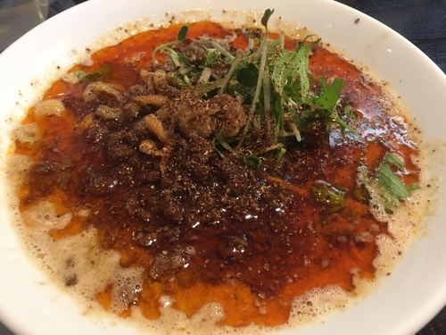 「坦々麺 4辛 5痺」@四川担担麺 阿吽 浅草店の写真