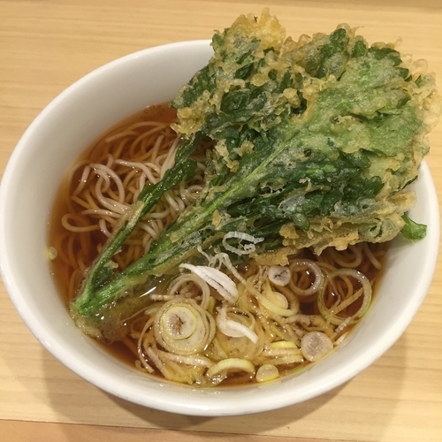 「春菊天（￥420）」@いろり庵きらく 大森店の写真