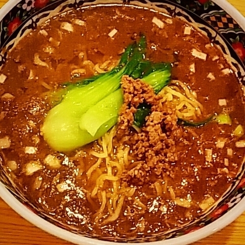 「坦々麺　750円」@中華料理 桃園の写真