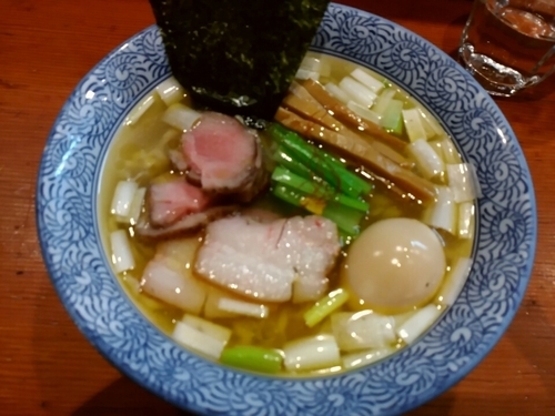 「特製手もみ中華蕎麦（塩）970円」@麺処 ほん田の写真
