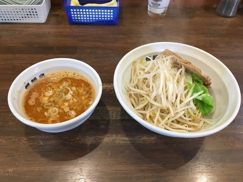 「海老味噌つけ麺」@爆麺亭 所沢店の写真