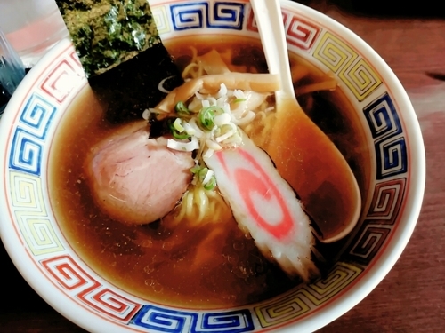 「中華そば　600円」@中華ソバ 鳴門の写真