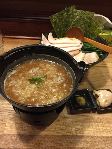 「鶏白湯つけ麺」@麺屋時茂の写真