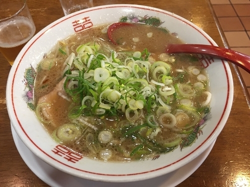 「ラーメンネギ多め麺硬め」@ラーメン壱番館の写真