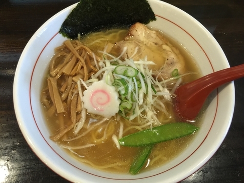 「塩中華（中盛り）」@麺 GAKUの写真