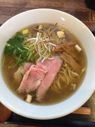 「鴨出汁 白」@麺屋 葵の写真