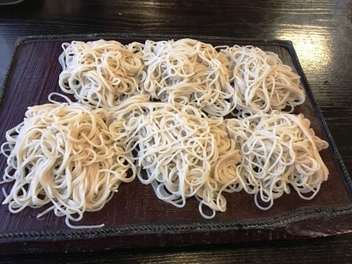 「板蕎麦　もり汁」@田丸屋の写真