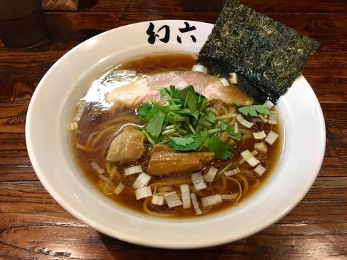 「幻六 醤油そば」@中華そば 幻六の写真