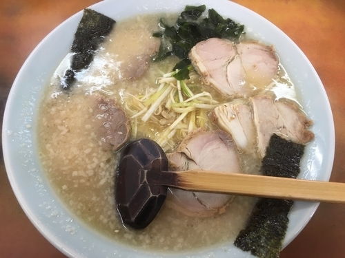 「ネギチャーシュー800円」@ニューラーメンショップいわせの写真