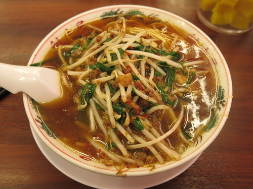「台湾ラーメン(期間限定)：896円」@ラーメン 魁力屋 竹ノ塚店の写真