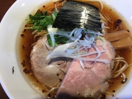 「鶏出汁香味ソバ 750円」@中華蕎麦 志の写真